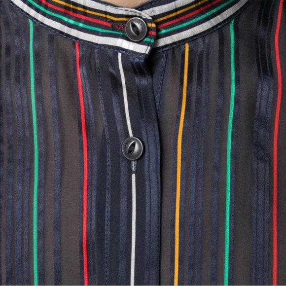 Rag & Bone Striped Button Down Long Sleeve - Picture 3 of 4
